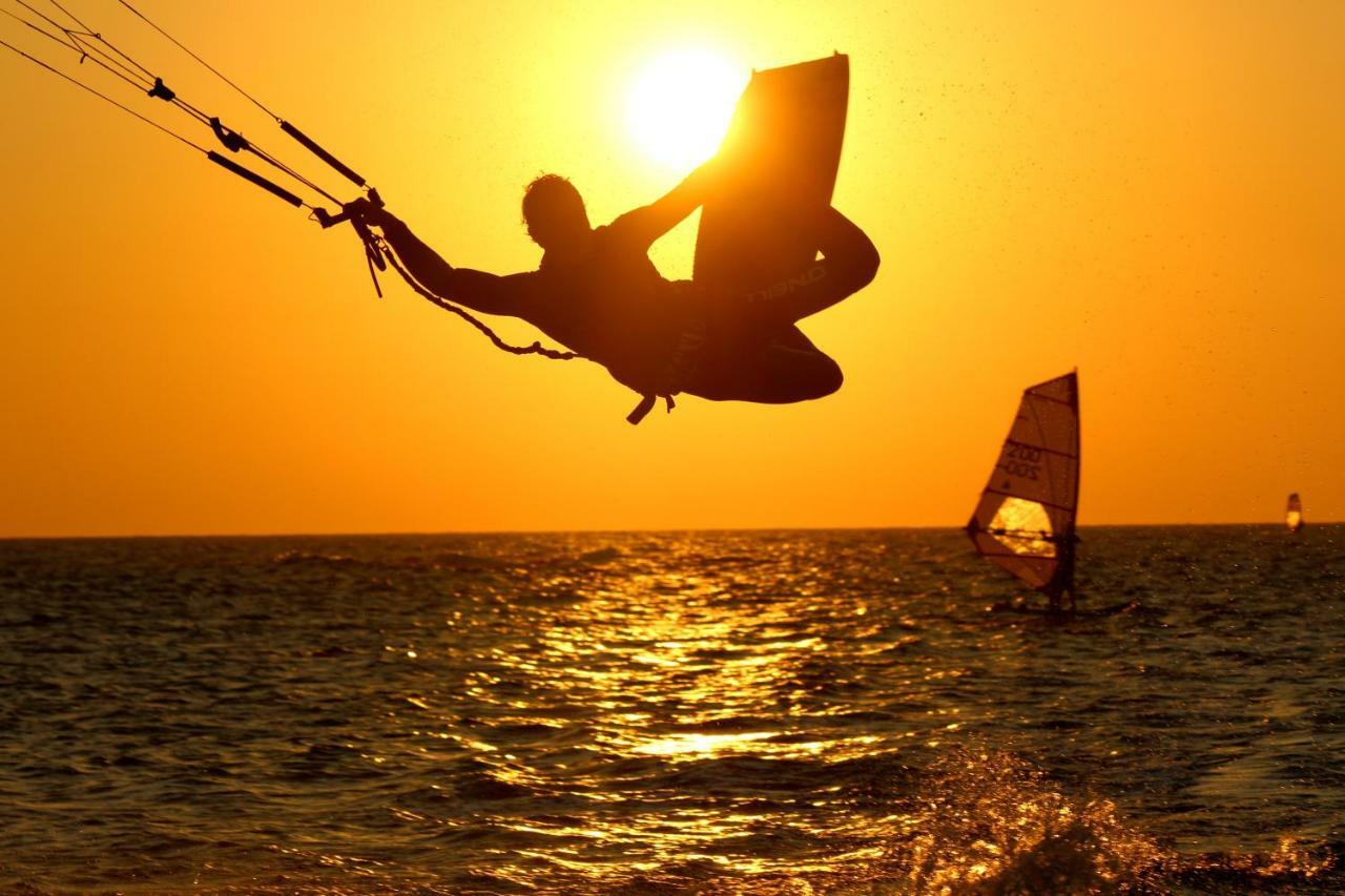 Sea & Wind Apartman Mikrí Vígla Kültér fotó